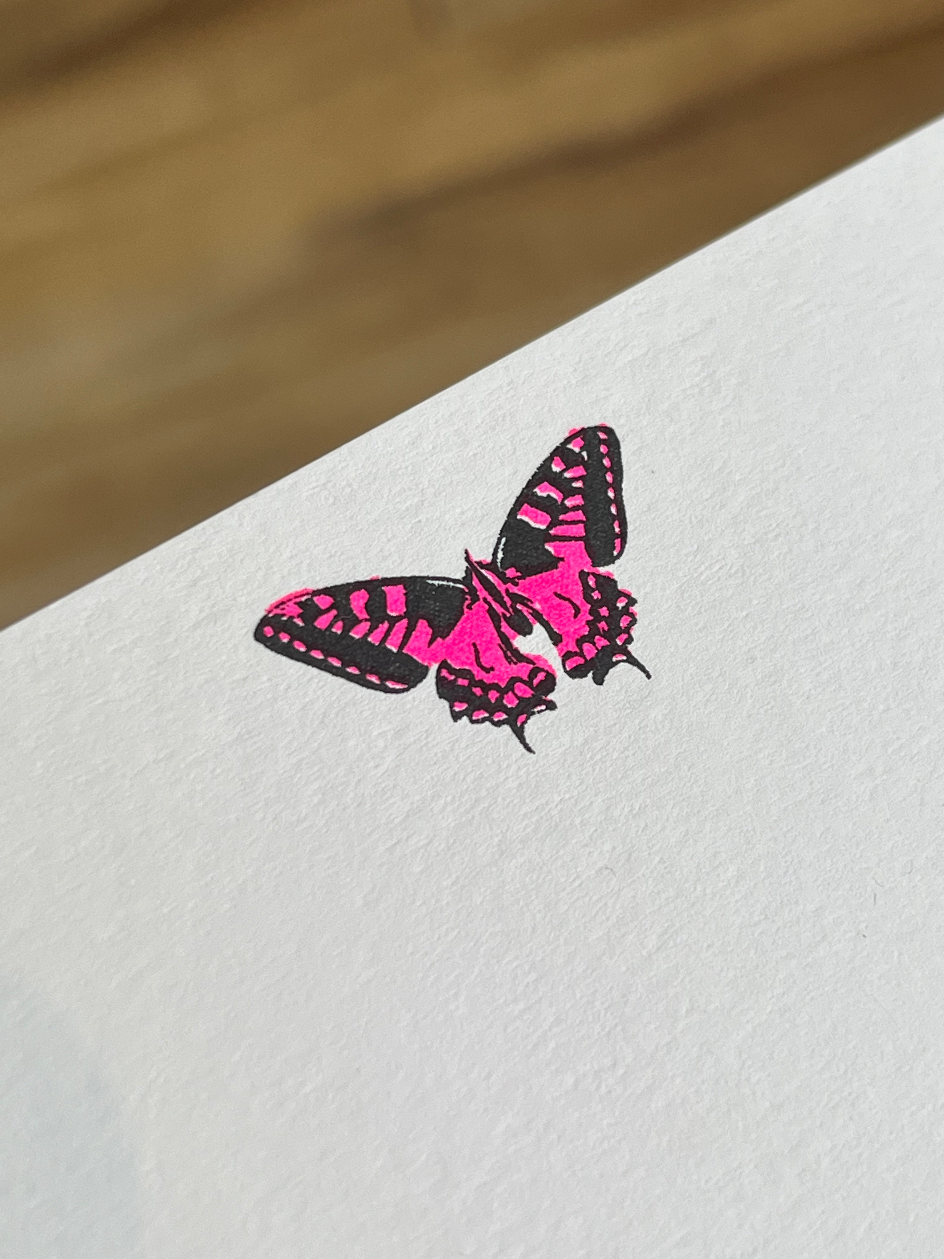 10-Pack Notecard & Envelope Riso Printed