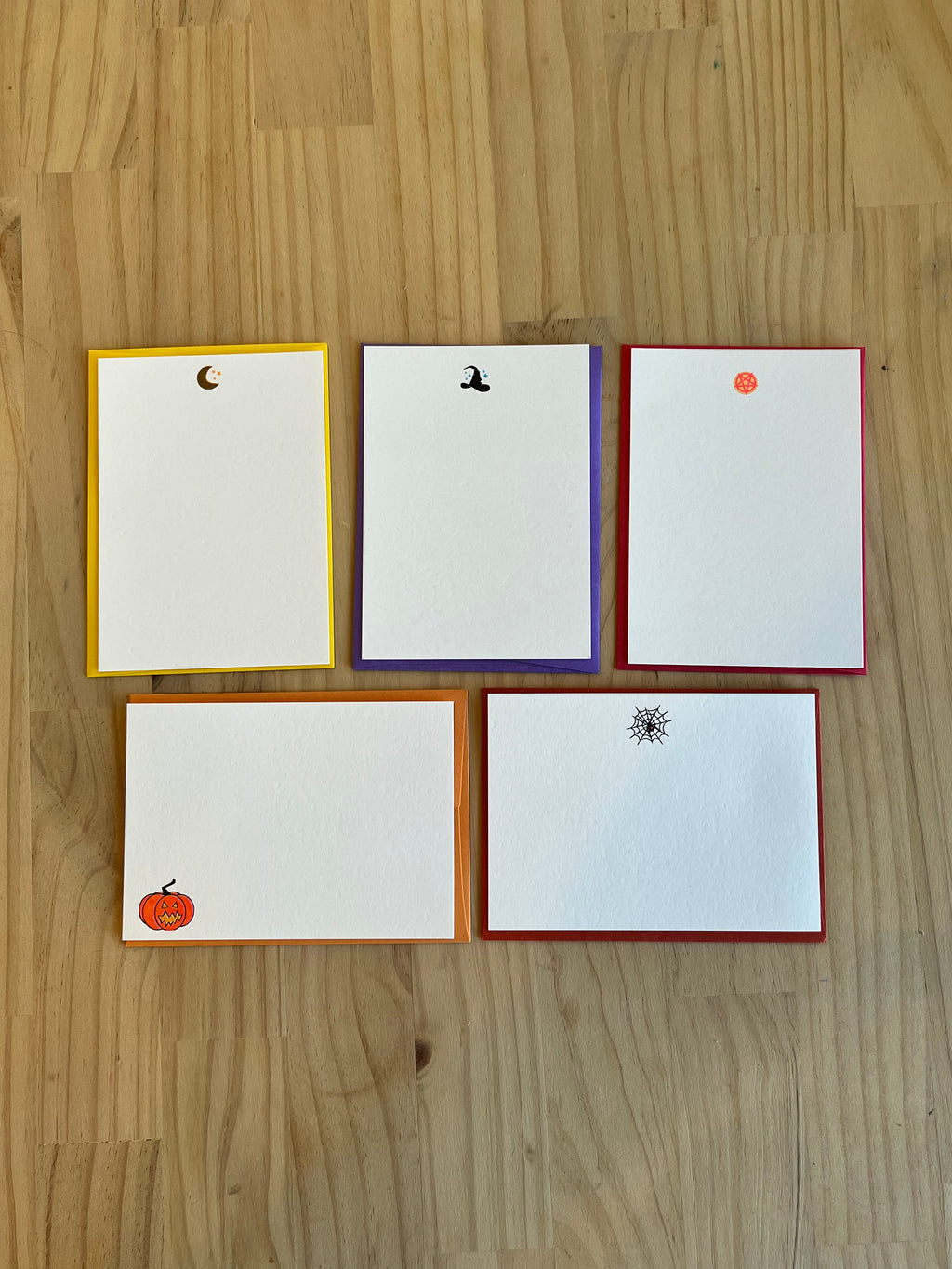 10-Pack Notecard & Envelope Riso Printed