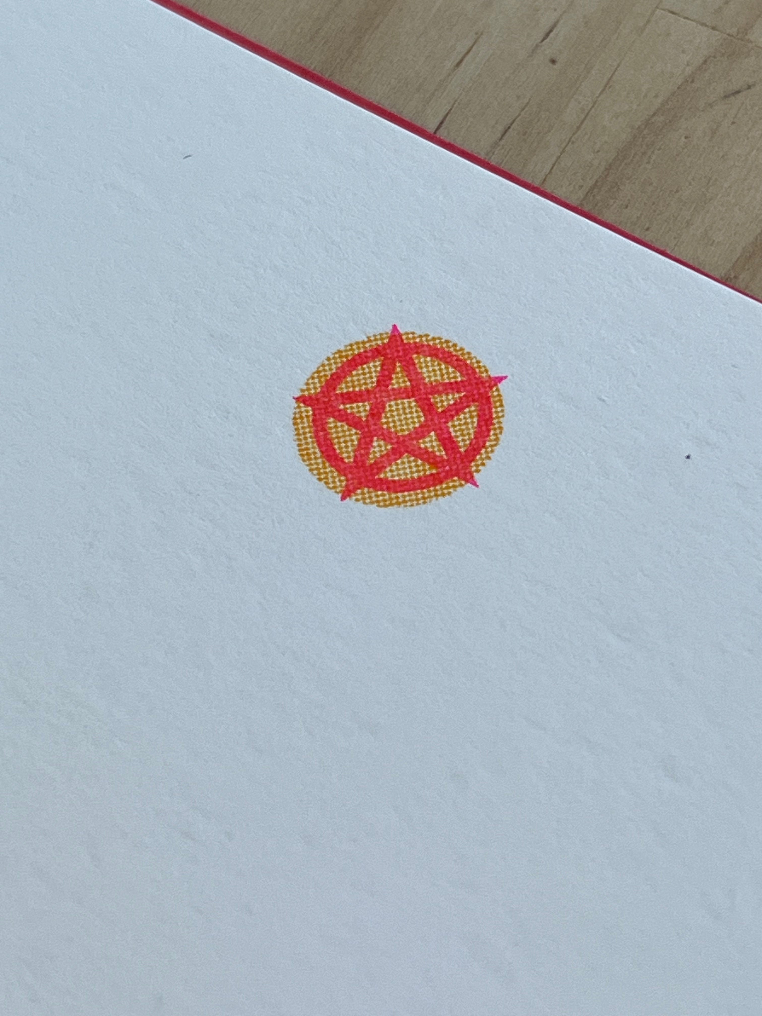 10-Pack Notecard & Envelope Riso Printed