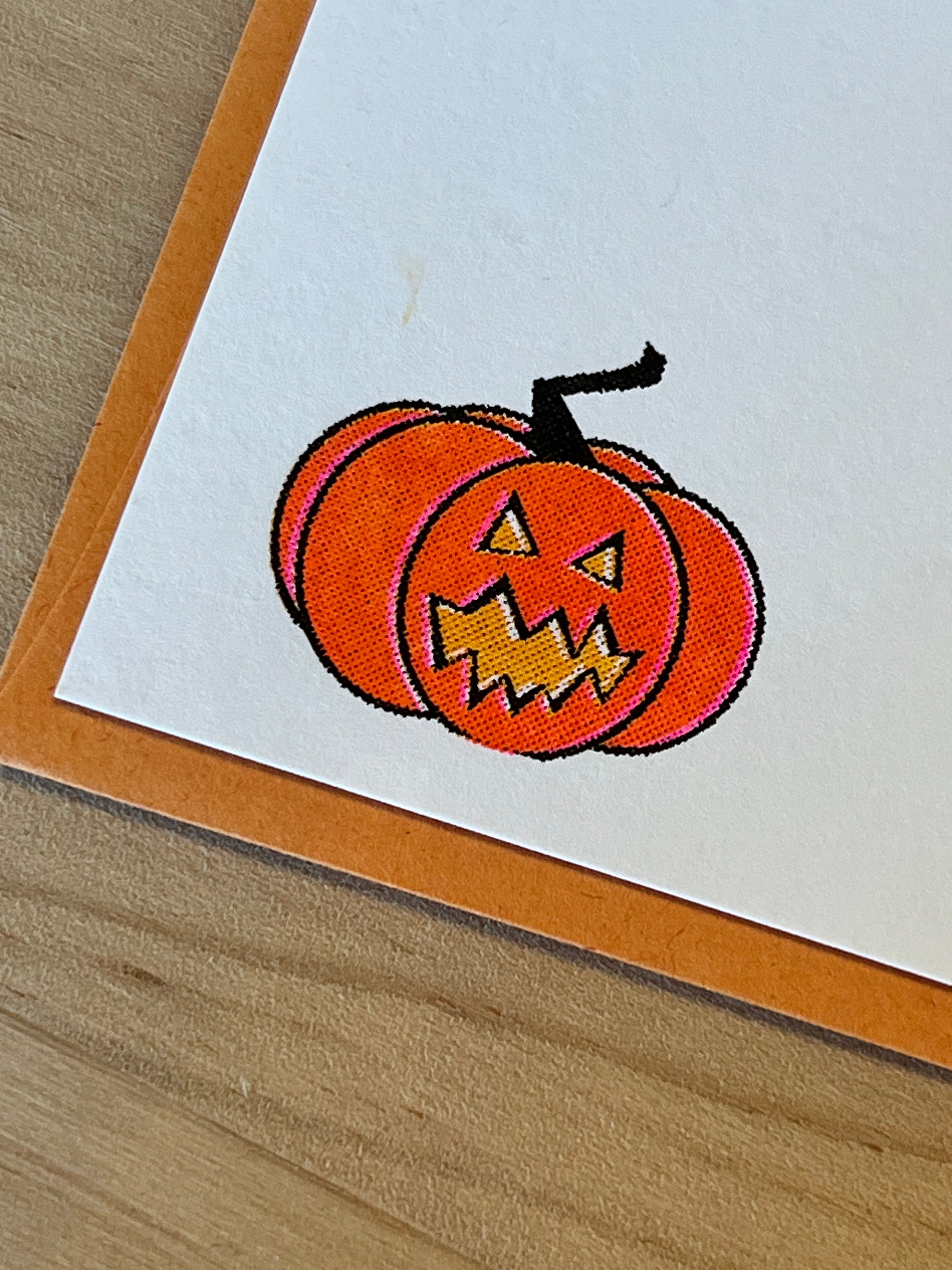 10-Pack Notecard & Envelope Riso Printed