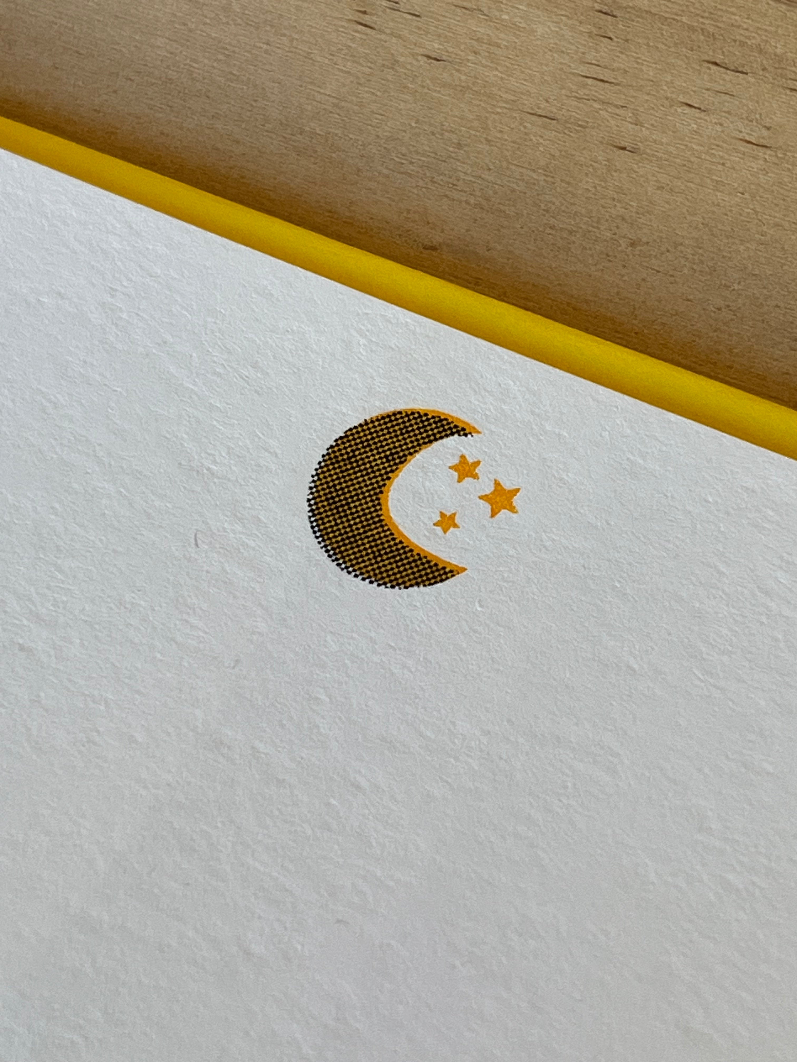 10-Pack Notecard & Envelope Riso Printed