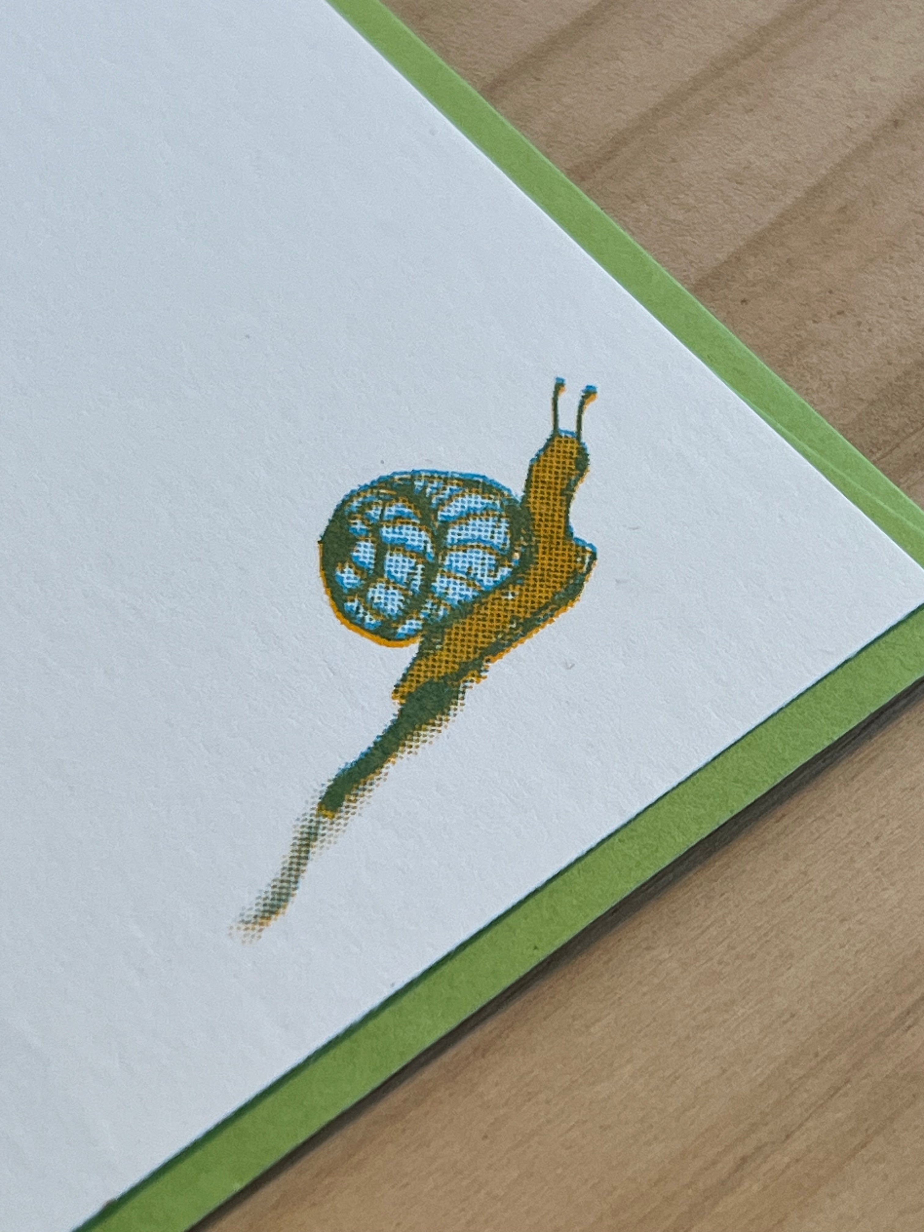 10-Pack Notecard & Envelope Riso Printed