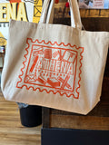 Athena Stationery stamp tote bag