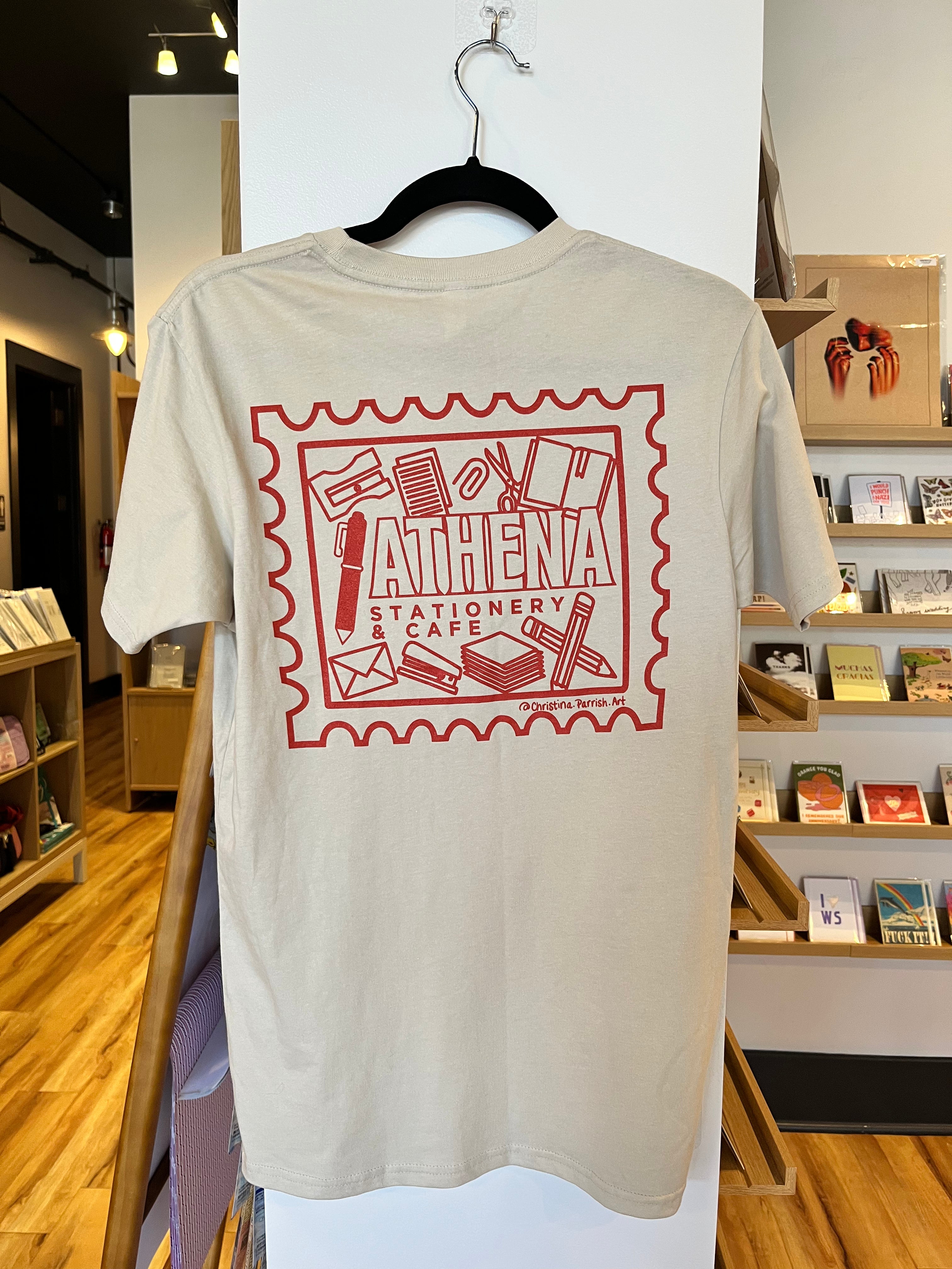 T-Shirt stamp design - blood orange