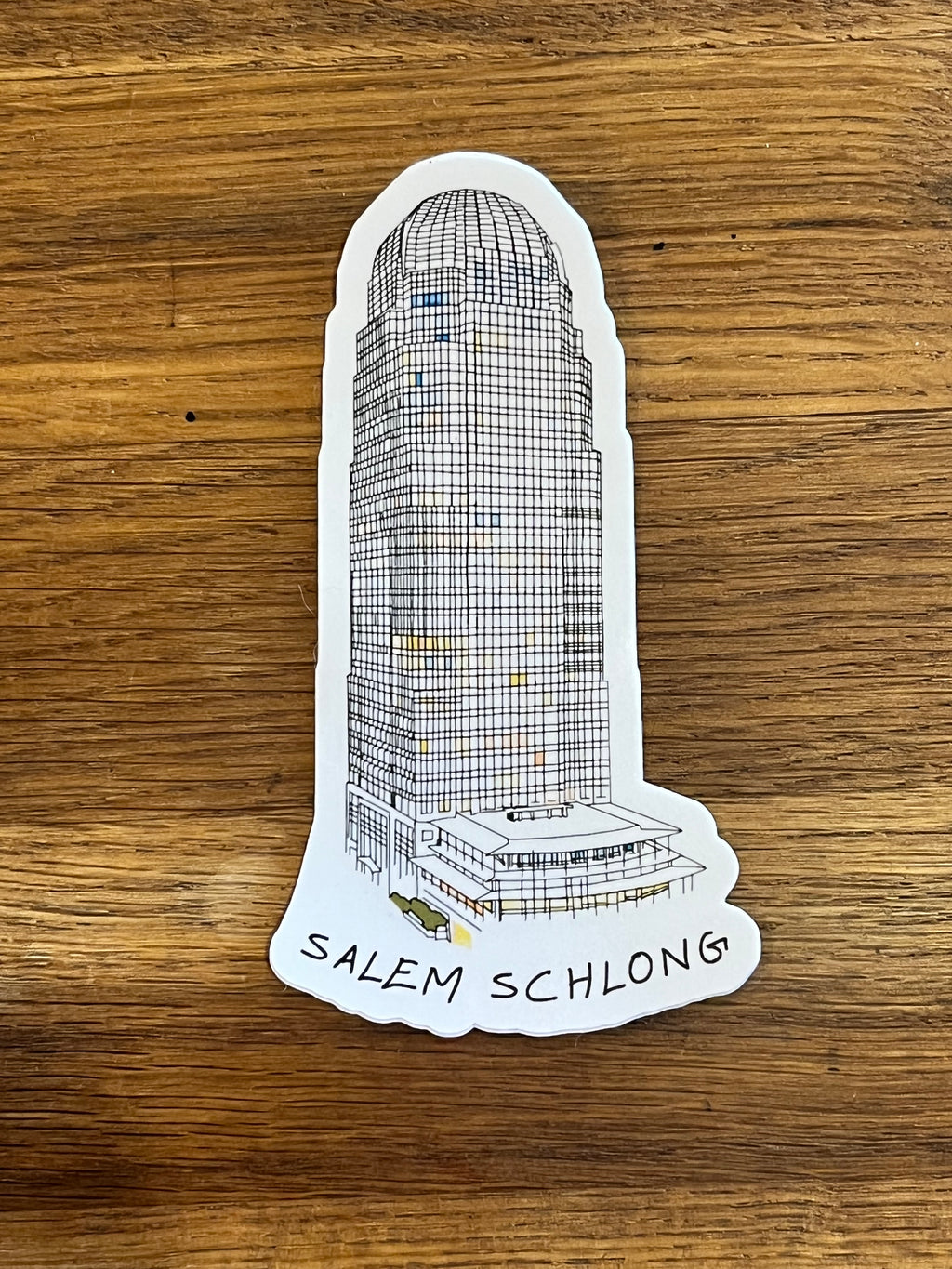 Downtown Dong Sticker