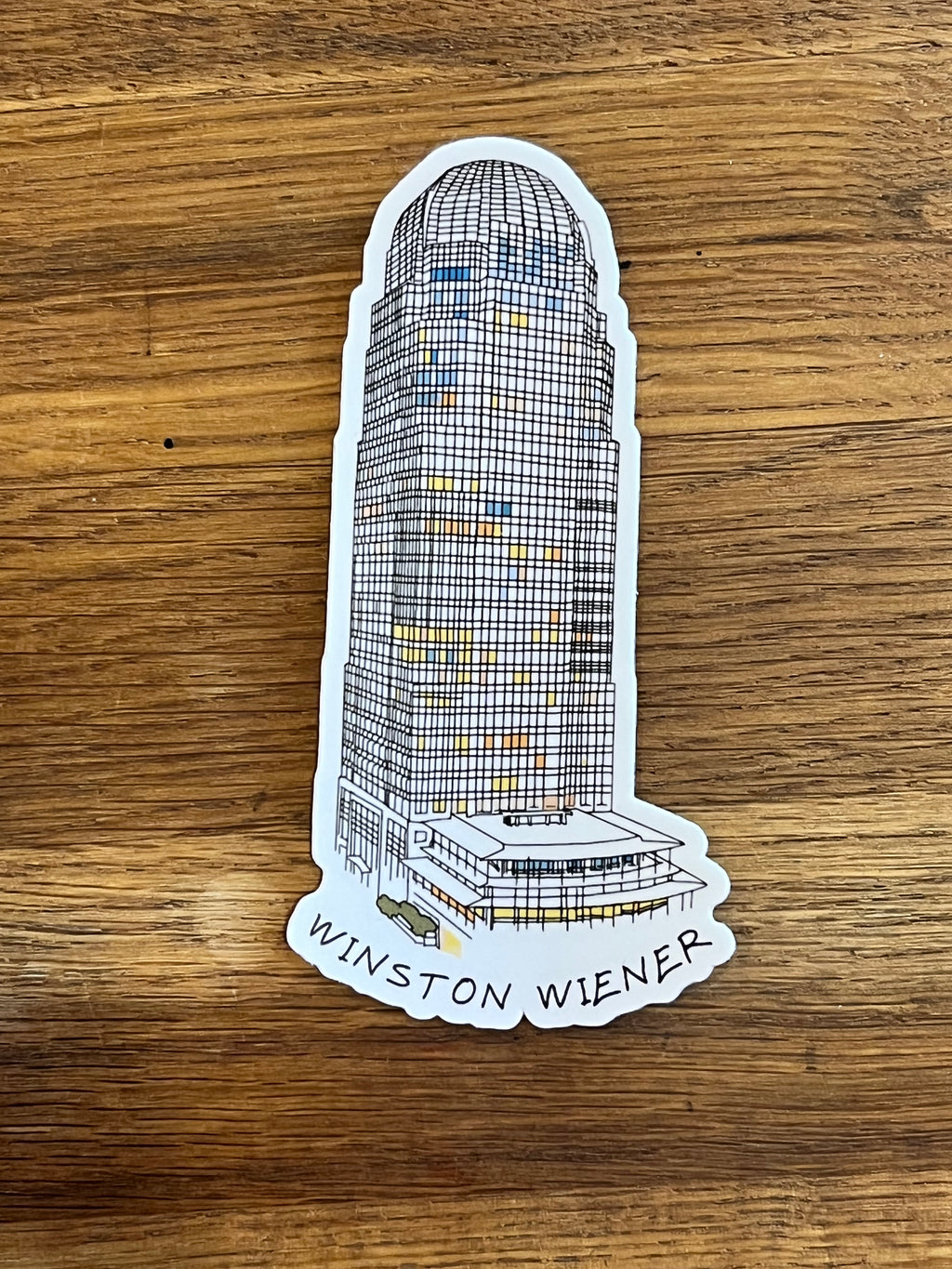 Downtown Dong Sticker