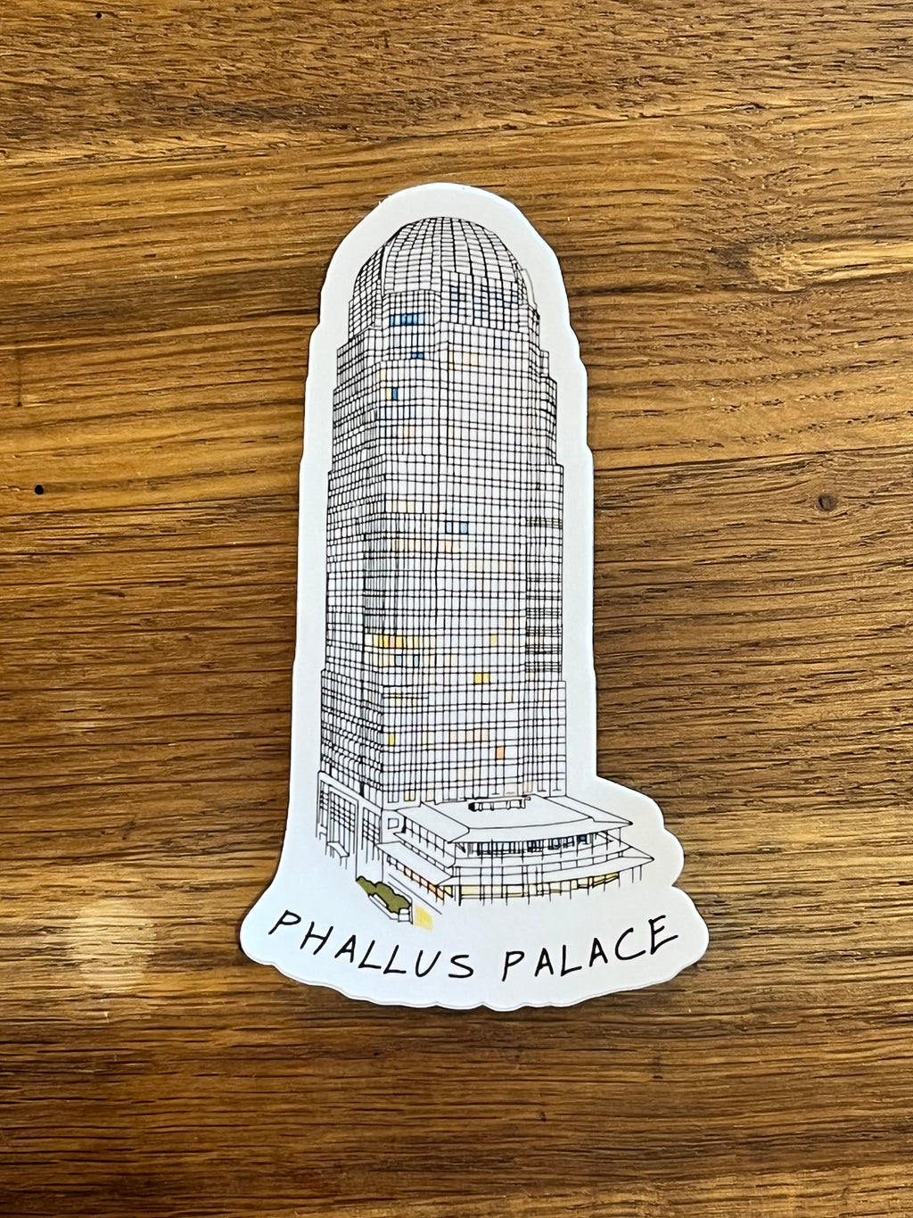 Downtown Dong Sticker