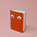 Googly Eye Mini Notebook: Orange