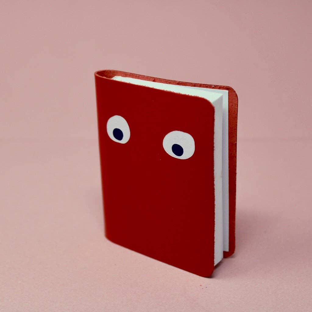 Googly Eye Mini Notebook: Hot Pink