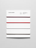 Exterior Bands | Vinyl Travel Cover: Bordeaux, Rouge, White, & Olive