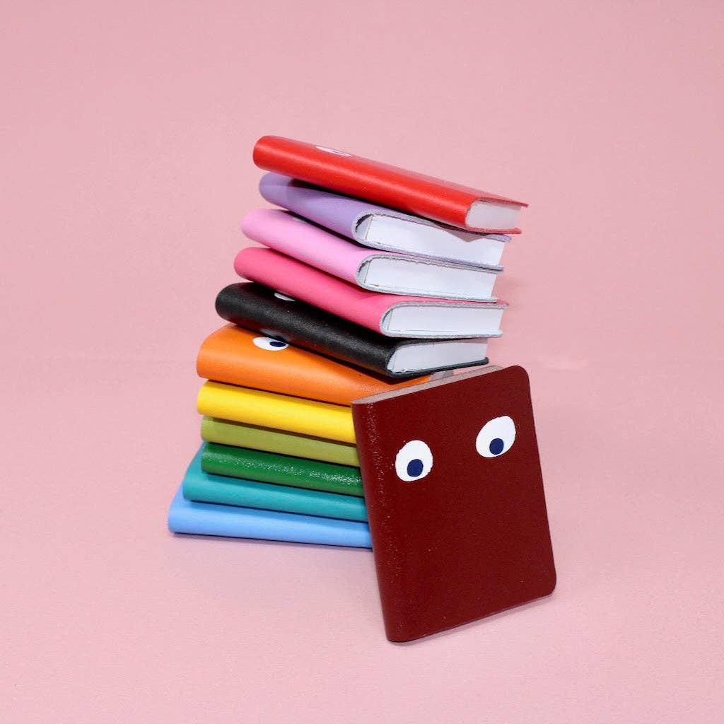 Googly Eye Mini Notebook: Orange