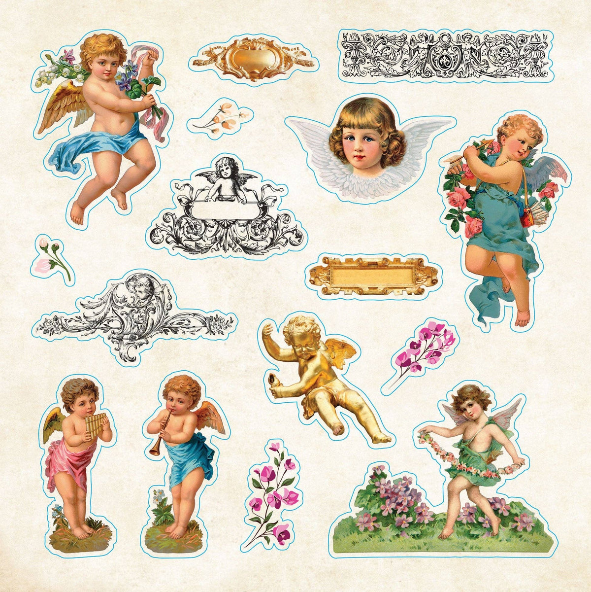 Bibliophilia Ephemera Sticker Book