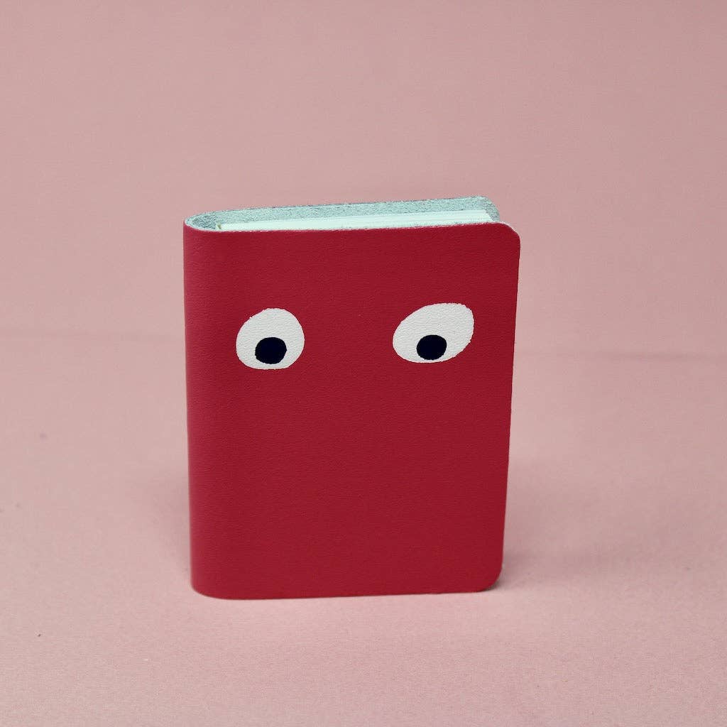 Googly Eye Mini Notebook: Orange