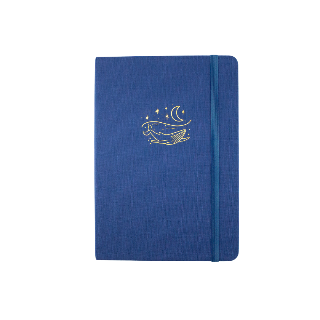 Bobo Lined Journal - Whale